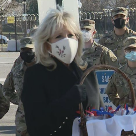 Conservatives are pissed at Dr. Jill Biden for… delivering freshly baked cookies to troops
