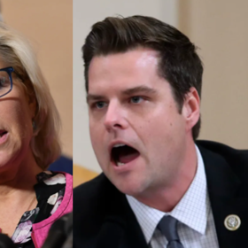 Liz Cheney makes homophobic dig at Matt Gaetz, once again proving they’re both awful
