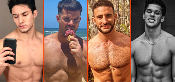 Cheyenne Jackson’s spread, Simon Dunn’s sweets, & Noah Beck’s chest
