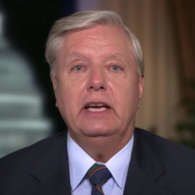This super awkward clip of Lindsey Graham doing something with his finger cannot be unseen