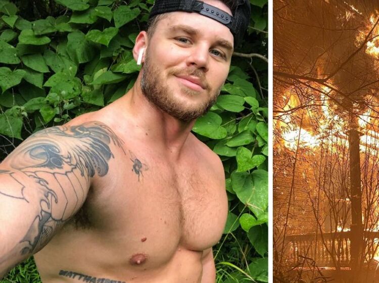 Adult performer Matthew Camp’s home destroyed in horrific arson attack