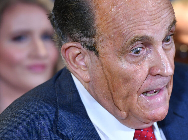 Rudy Giuliani just had his law license suspended. Happy Pride!