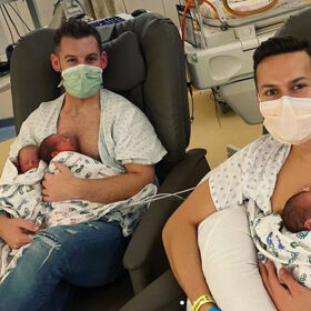 They survived Mormonism. Can these gay dads survive triplets?