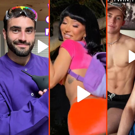 WATCH: These Queerties-nominated TikTokers are bringing their A-game
