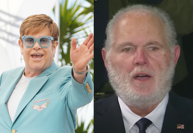 Elton John is being dragged on Twitter for his friendship with Rush Limbaugh