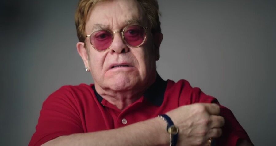 Elton John stars in humorous Covid vaccine advert