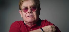 Elton John stars in humorous Covid vaccine advert