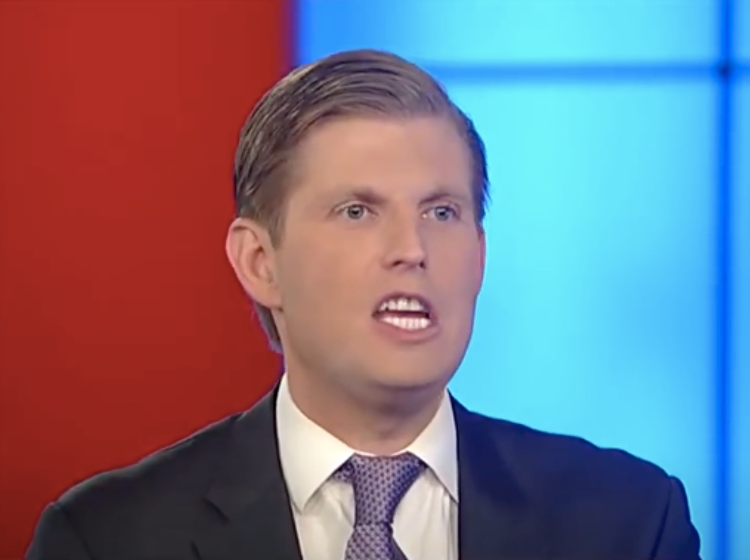 Eric Trump politely informed that his father is a loser after writing another embarrassing tweet