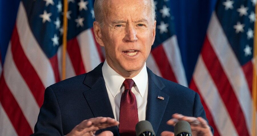 Joe Biden photographer in January 2020