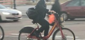 Pete Buttigieg biking home from work has the internet in a frenzy