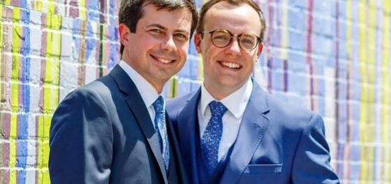 Pete Buttigieg talks about his proposal to husband Chasten at O’Hare Airport