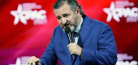 Ted Cruz bombs at CPAC with jokes about men french kissing and his trip to Cancun