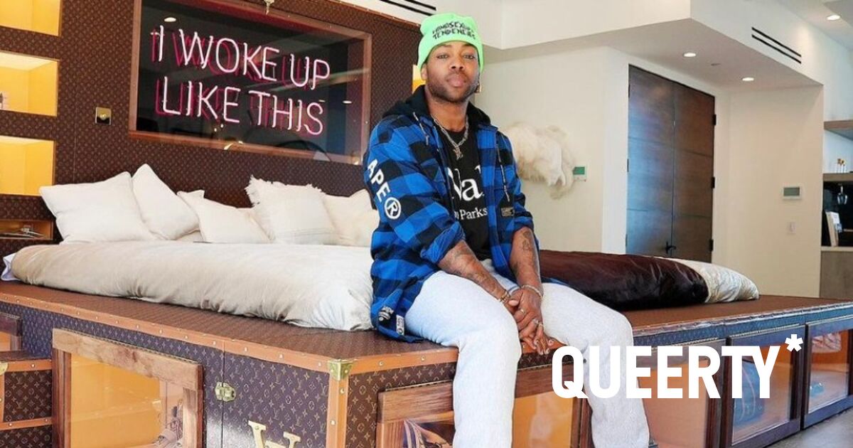 Todrick Hall's new, custom-made Louis Vuitton bed is something