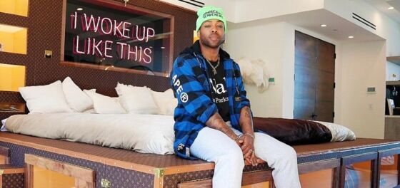 Todrick Hall’s new, custom-made Louis Vuitton bed is something else