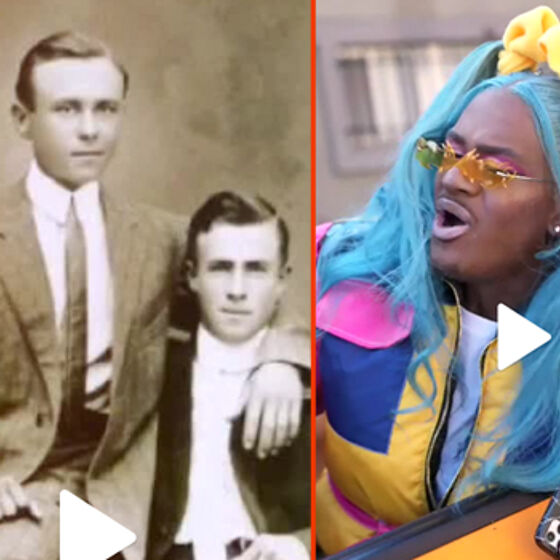 Vintage gay couples & the new “boys cake check challenge”
