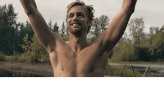 This weekend, hang with a pair of queer stars and a very naked Alexander Skarsgård