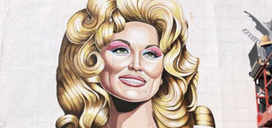 Screw the statue. The gays just ordered a giant mural of vaccine maven Dolly Parton.