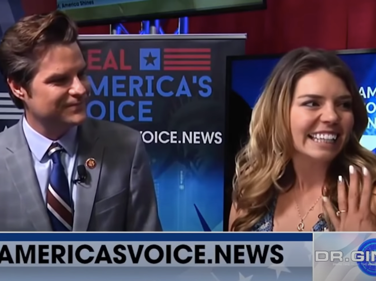 Matt Gaetz’s fiancée stands by her man amid teen sex allegations and newly leaked WhatsApp chats