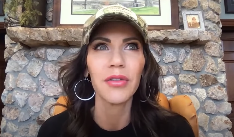 Gov. Kristi Noem has been on a homophobic hate bender for the last 48 hours on Twitter