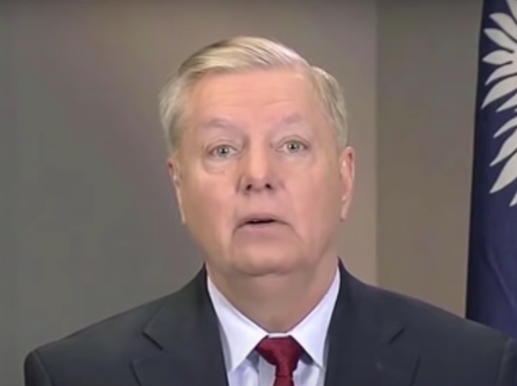 Everyone's laughing at Lindsey Graham for saying he keeps an AR-15 in his closet to shoot gangs