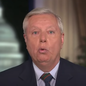 Lindsey Graham reaches for his smelling salts after being slapped with grand jury subpoena