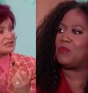 Things got really awkward when Sharon Osbourne cried on TV about Piers Morgan’s unfair treatment