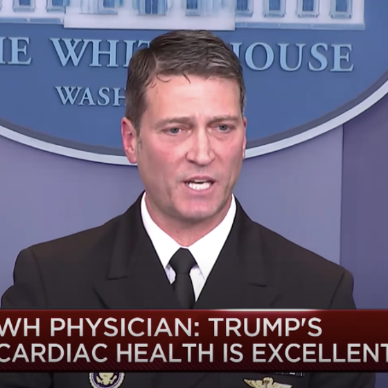 Damning report paints ex-WH physician Ronny Jackson out to be a horny, drunk, pill-popping party boy