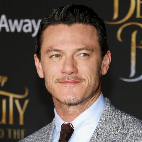 Luke Evans shares before and after pics from 8 months of training