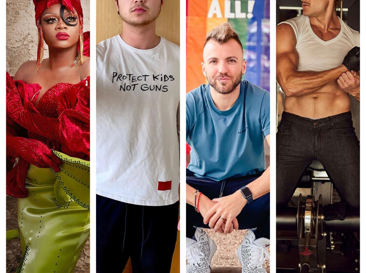 Vaccines, fashion, & visibility: Best of the Queerty Instagram, April edition