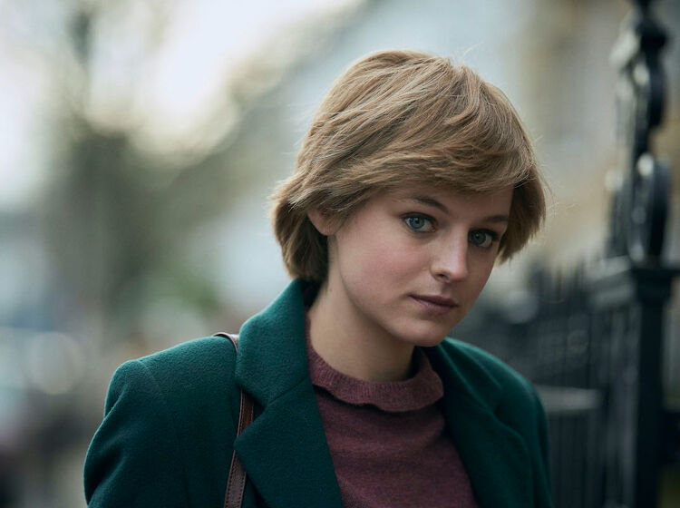 Emma Corrin, Princess Diana of ‘The Crown,’ appears to have come out