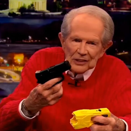 Praise the Lord! Pat Robertson just had a rare moment of sanity