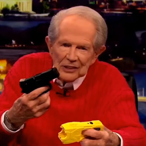 Praise the Lord! Pat Robertson just had a rare moment of sanity