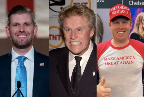 Everyone is convinced Andrew Giuliani and Eric Trump are the bastard sons of Gary Busey