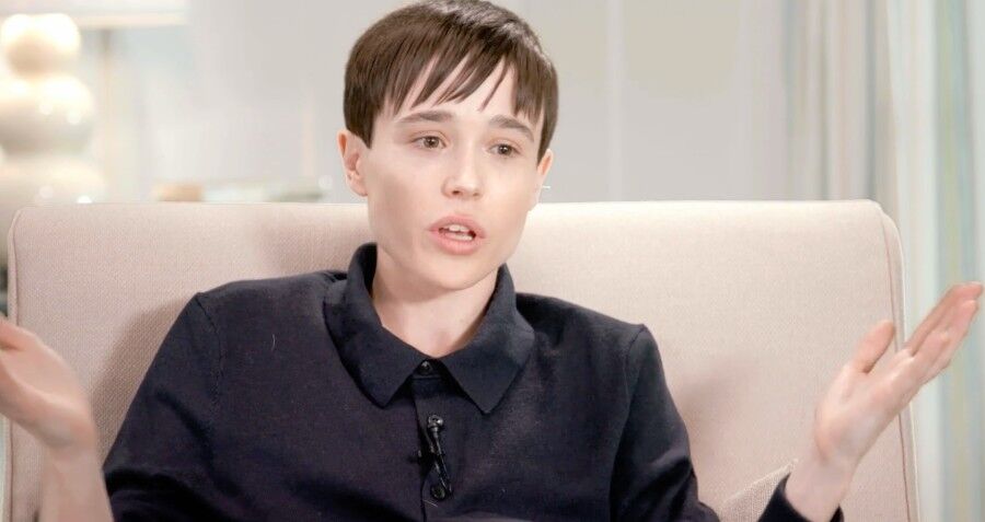 Elliot Page gets emotional explaining what brought him “the most joy” in transitioning