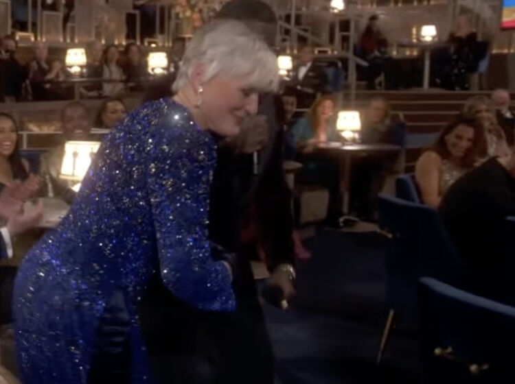 Glenn Close’s “Da Butt” dance was the highlight of the Oscars. Was it all staged?