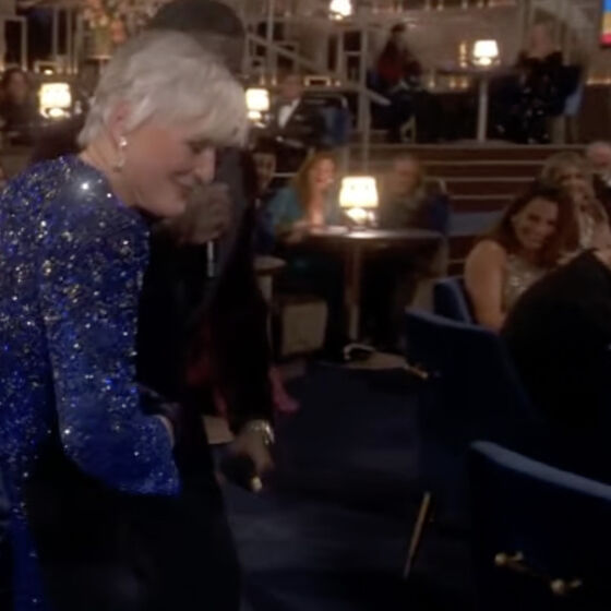 Glenn Close’s “Da Butt” dance was the highlight of the Oscars. Was it all staged?
