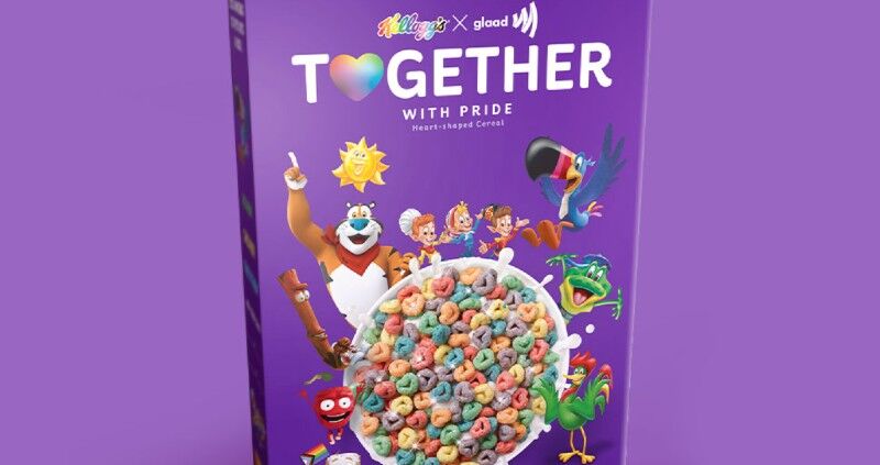 Kellogg’s releases a Pride-themed cereal with edible glitter