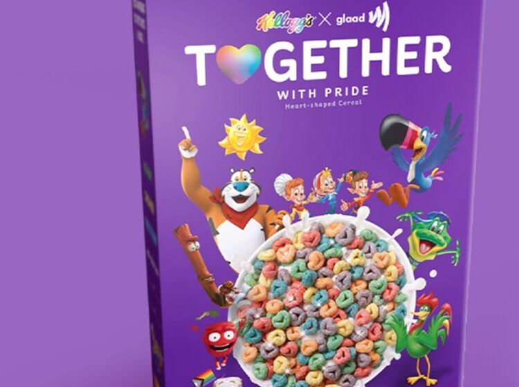 Kellogg’s releases a Pride-themed cereal with edible glitter