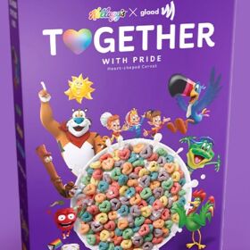 Kellogg’s releases a Pride-themed cereal with edible glitter