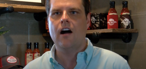 Matt Gaetz should be very, very worried after this ominous court filing