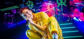 Olly Alexander is ready to wear some colored tights