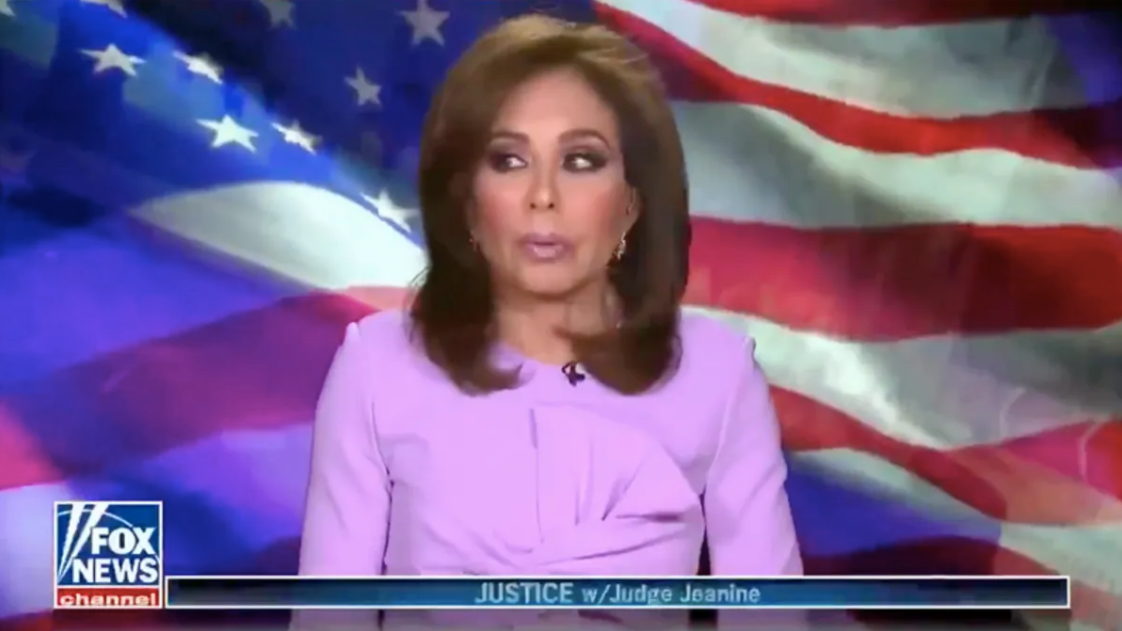 Everyone thinks Jeanine Pirro was drunk on the air again