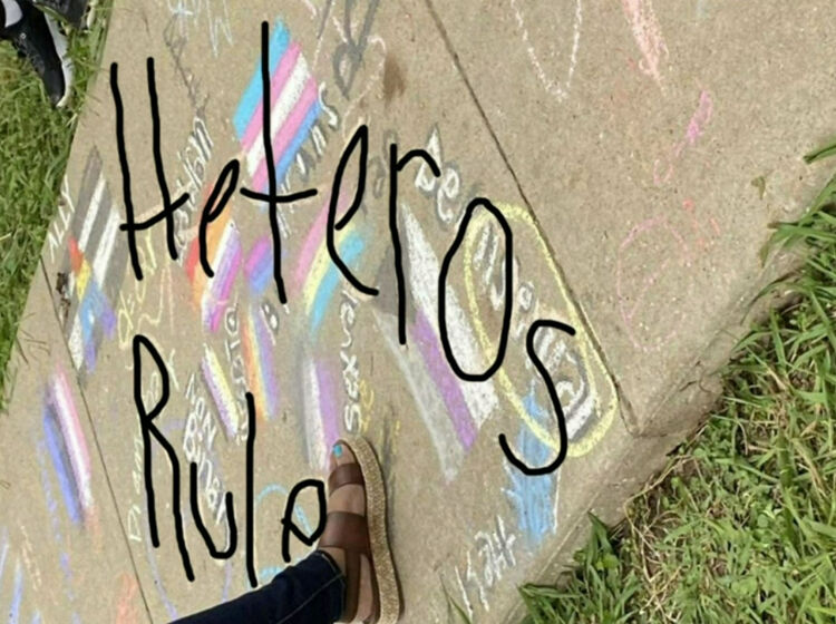 Texas teacher accused of harassing students with homophobic graffiti