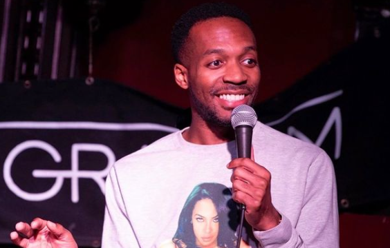Comedian Alex English is here to talk gay raccoon pride, jokes in the time of covid & Blue Ranger vibes