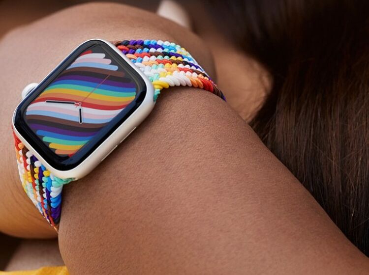 The new Apple Watch Pride edition is here with added color stripes