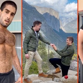 Diego Sans’ sweaty session, a scenic engagement, & the top 5 foreign gay movies