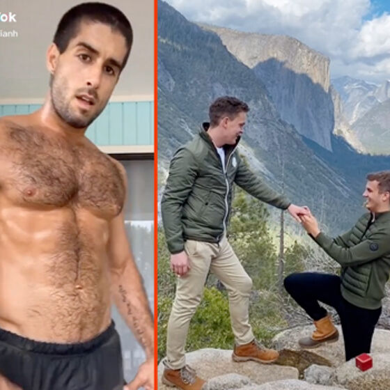 Diego Sans’ sweaty session, a scenic engagement, & the top 5 foreign gay movies