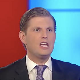 Eric Trump tried to steal a weird line from his dad. It backfired spectacularly.