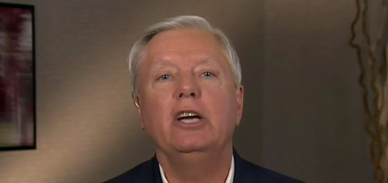 Lindsey Graham is suddenly very concerned about the integrity of our institutions after SCOTUS leak