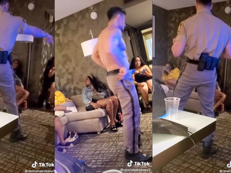 WATCH: See why the internet has dubbed this male stripper “Tragic Mike”